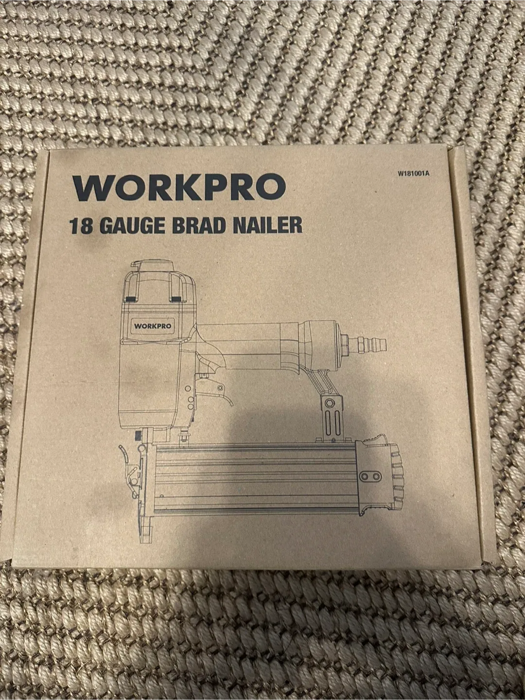 WORKPRO 18 Gauge Brad Nailer - New in Box image indicator(2)