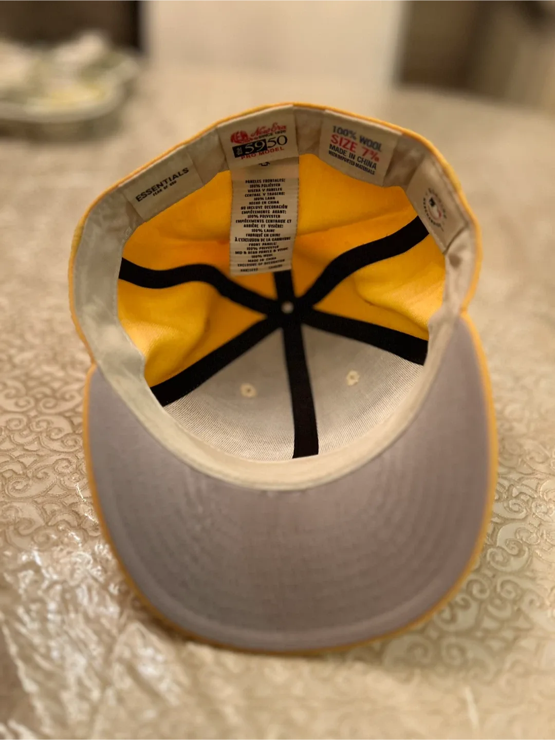 Fear of God Essentials New Era Hat - Size 7 3/8 image indicator(6)