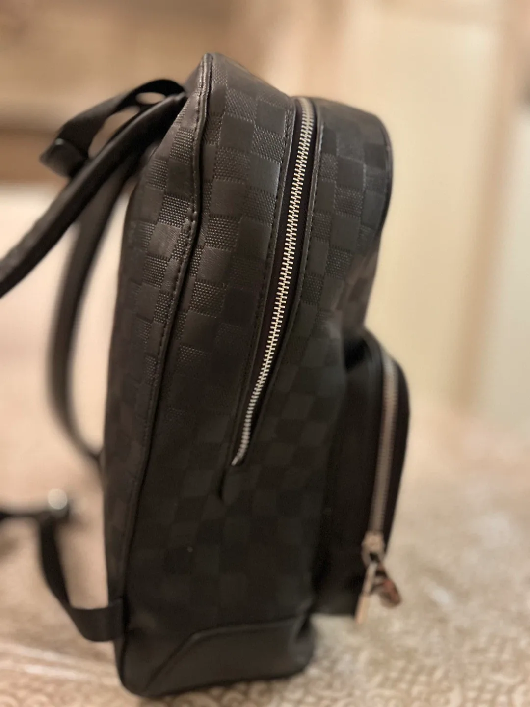 Louis Vuitton Black Backpack image indicator(4)