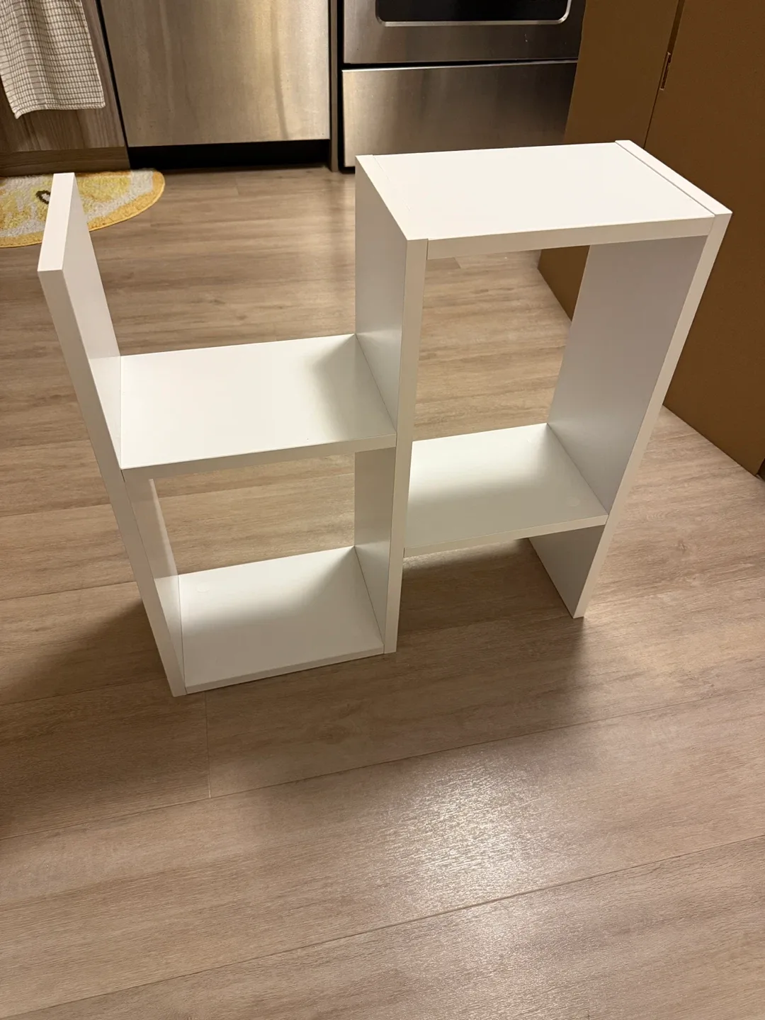 White Bookshelf/Display Shelf