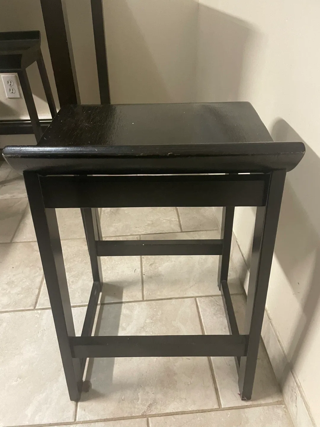 Black Dining Table Set with 2 Chairs image indicator(9)