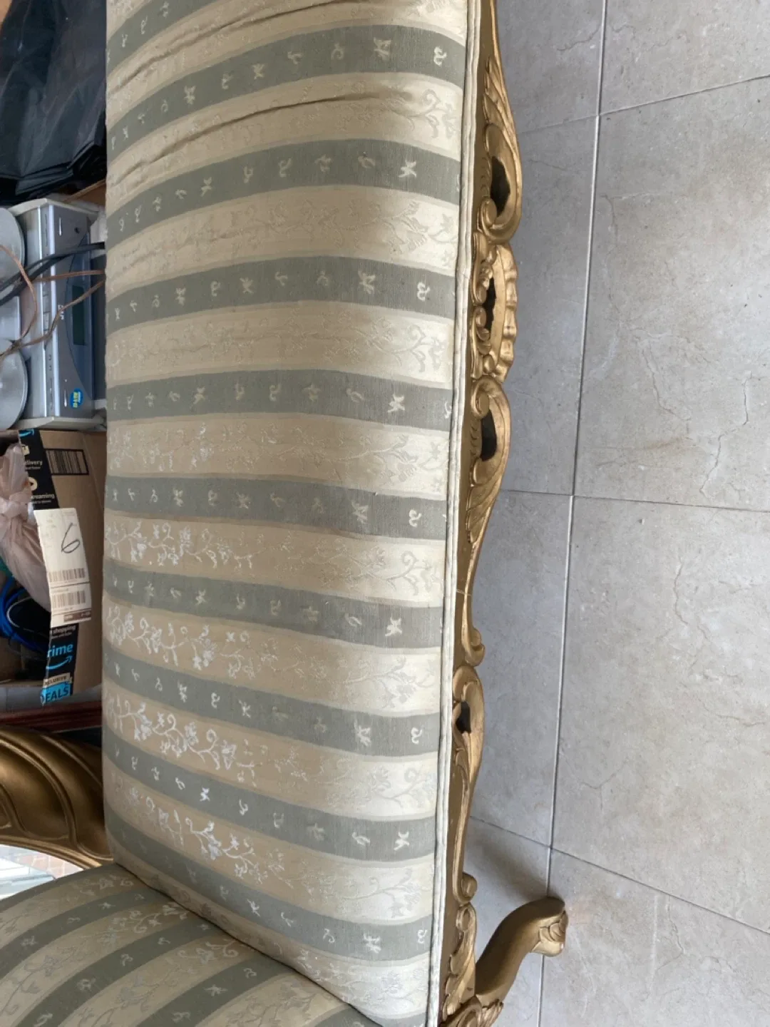 French Louis XVI style settee or love seat image indicator(2)