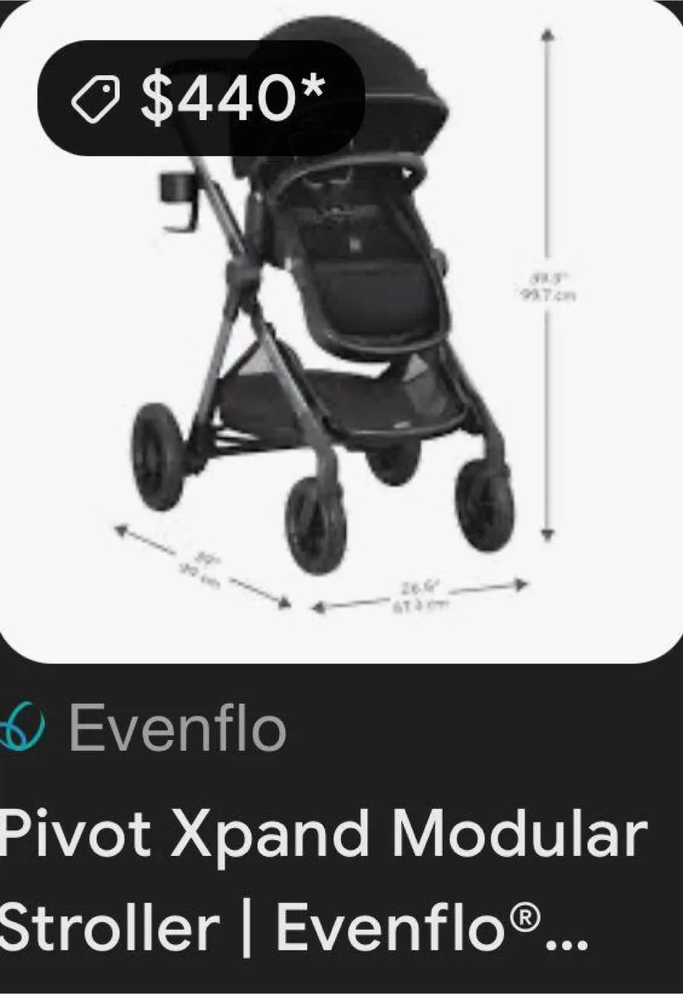 Evenflo Pivot Suite Modular Stroller image indicator(3)