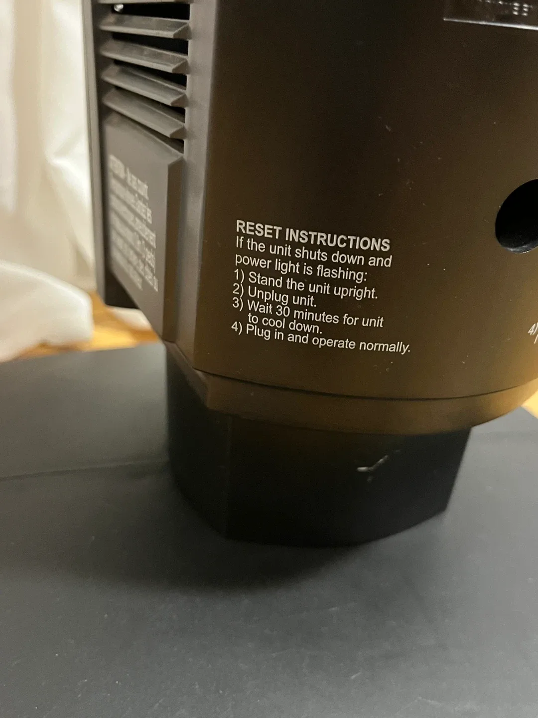 Bionaire Tower Heater with Remote image indicator(9)