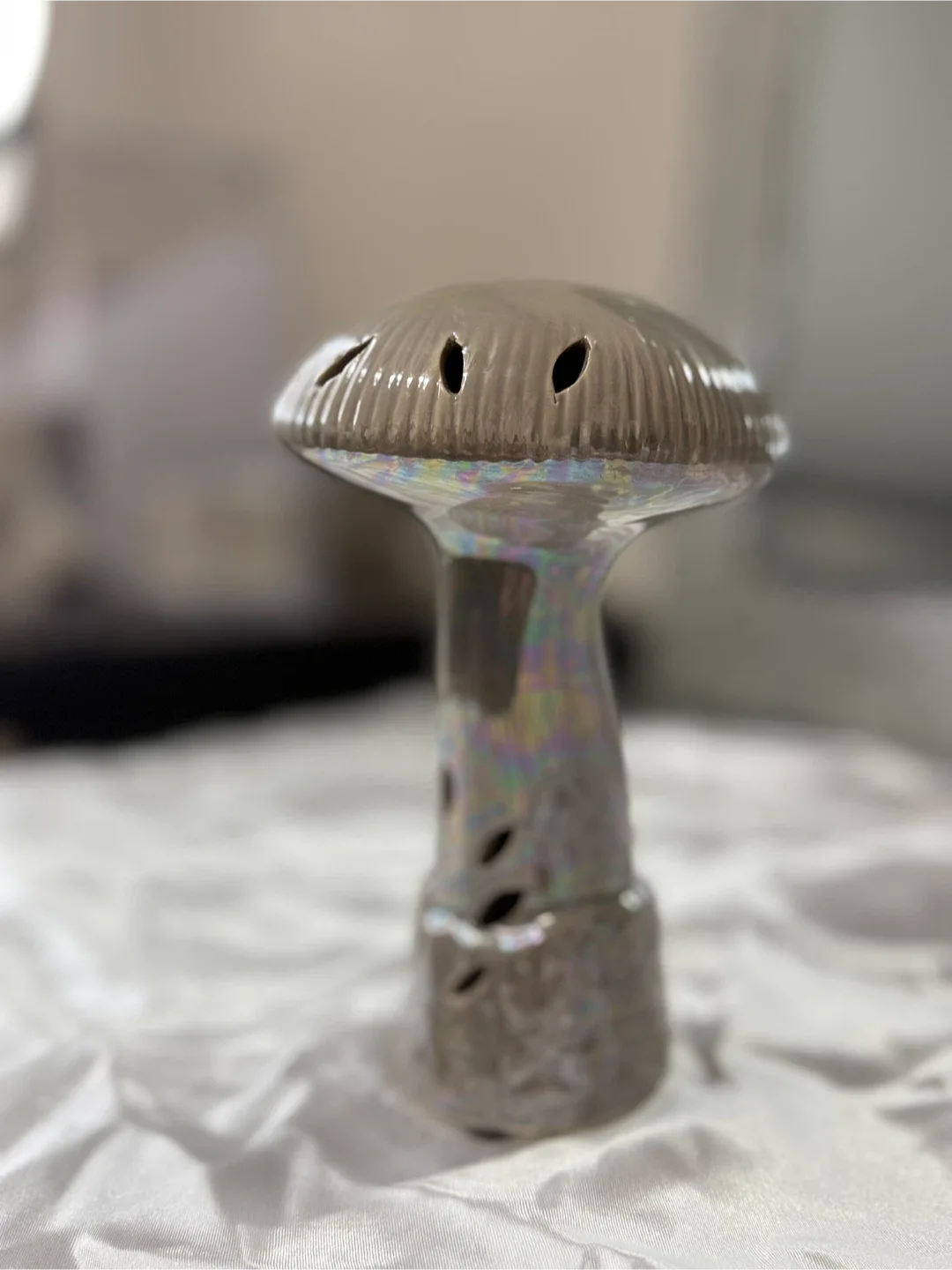 Glass Mushroom Decoration image indicator(3)