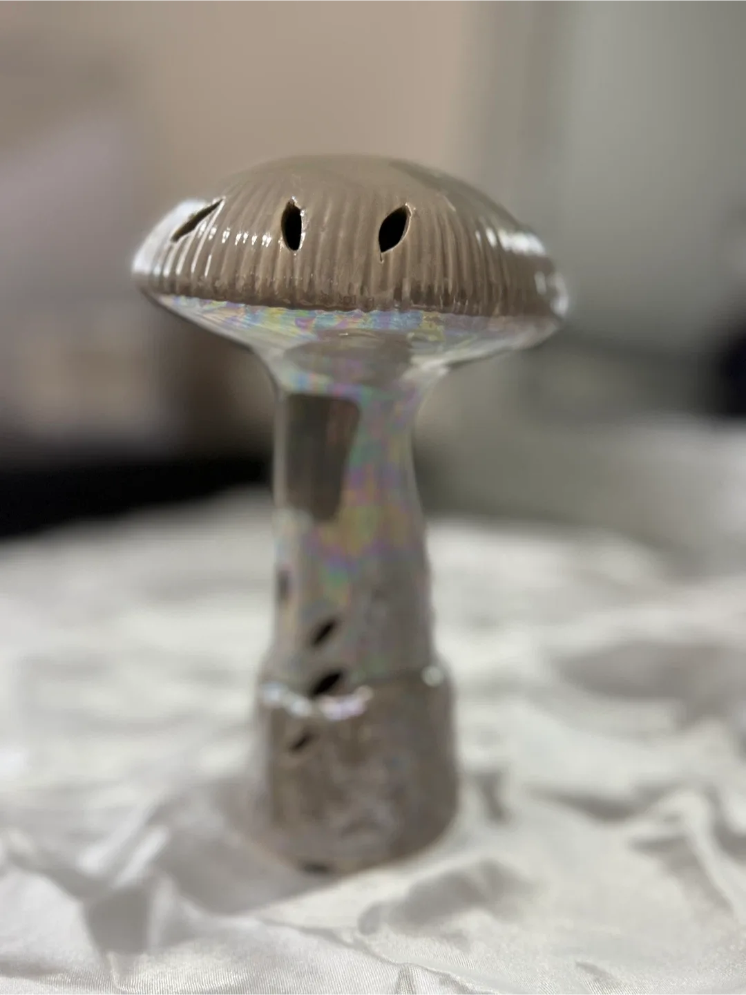 Glass Mushroom Decoration image indicator(4)