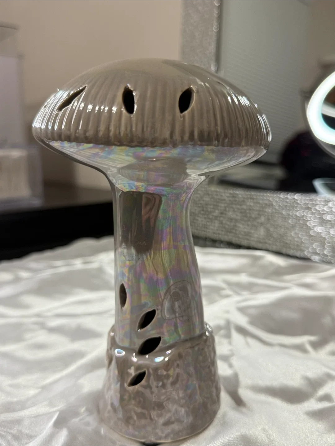 Glass Mushroom Decoration image indicator(2)