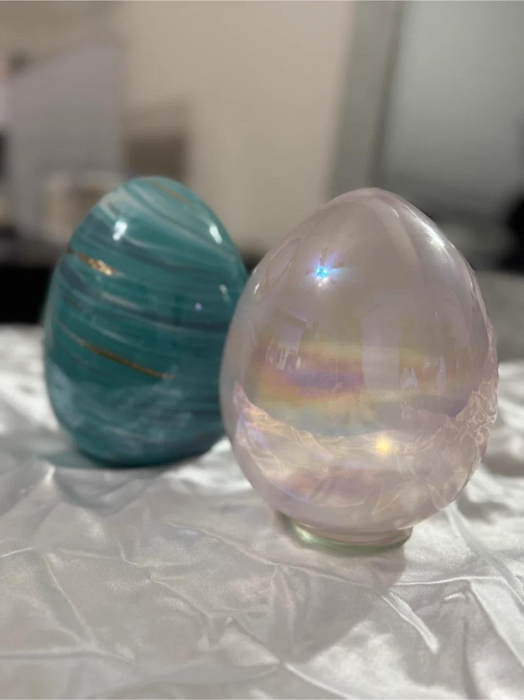 Decorative Glass Eggs image indicator(5)