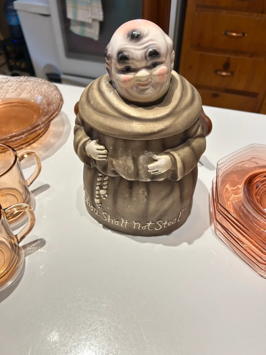 Vintage Friar Tuck Cookie Jar