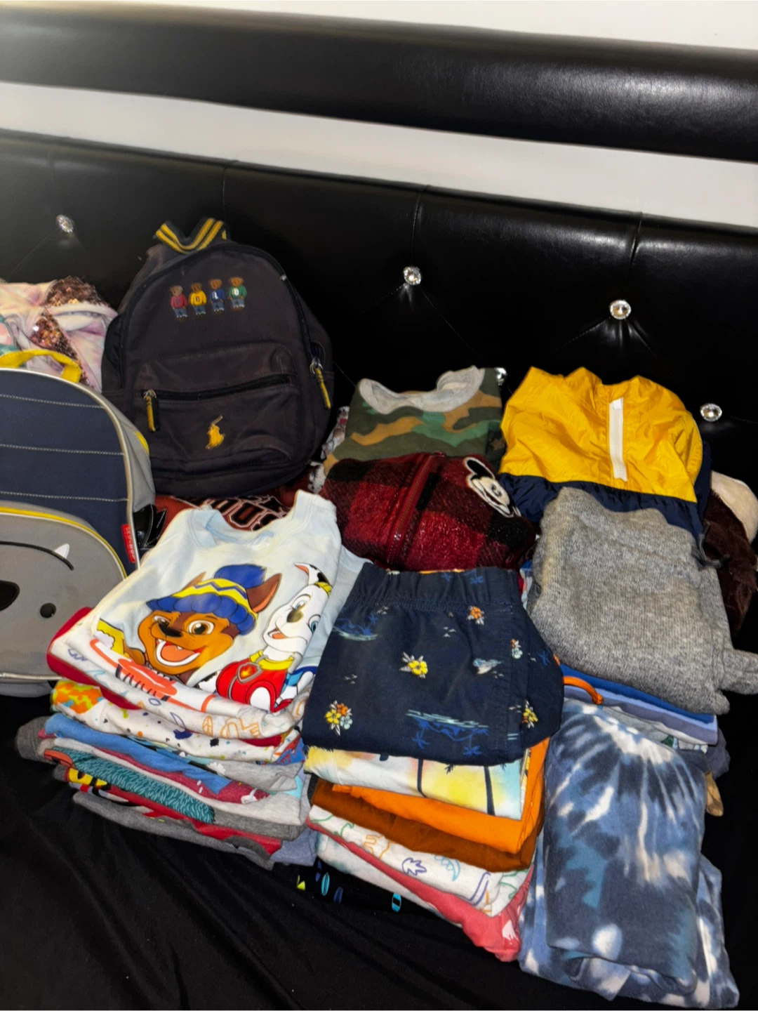 Kids Clothes Bundle size 4t  - Ralph Lauren Backpack, Paw Patrol