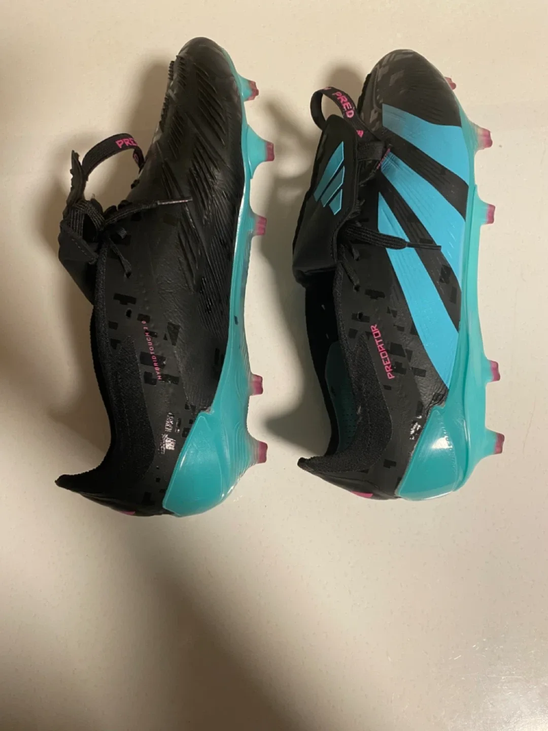 Adidas Predator Elite FG Foldover Tongue FG Black/Turquoise image indicator(2)
