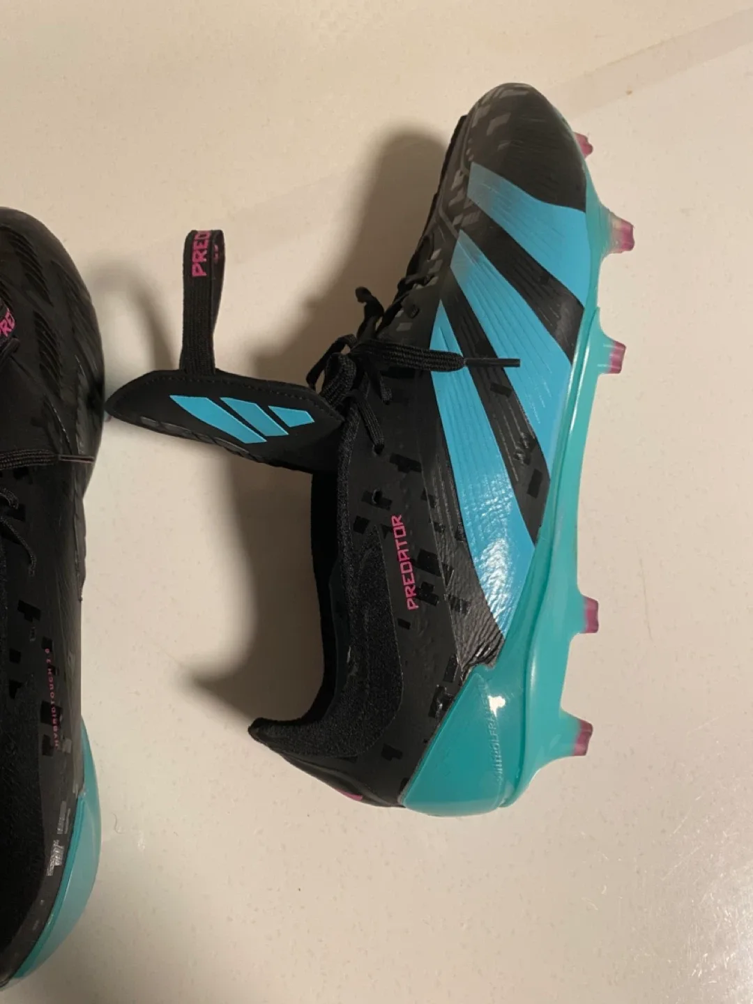 Adidas Predator Elite FG Foldover Tongue FG Black/Turquoise image indicator(5)