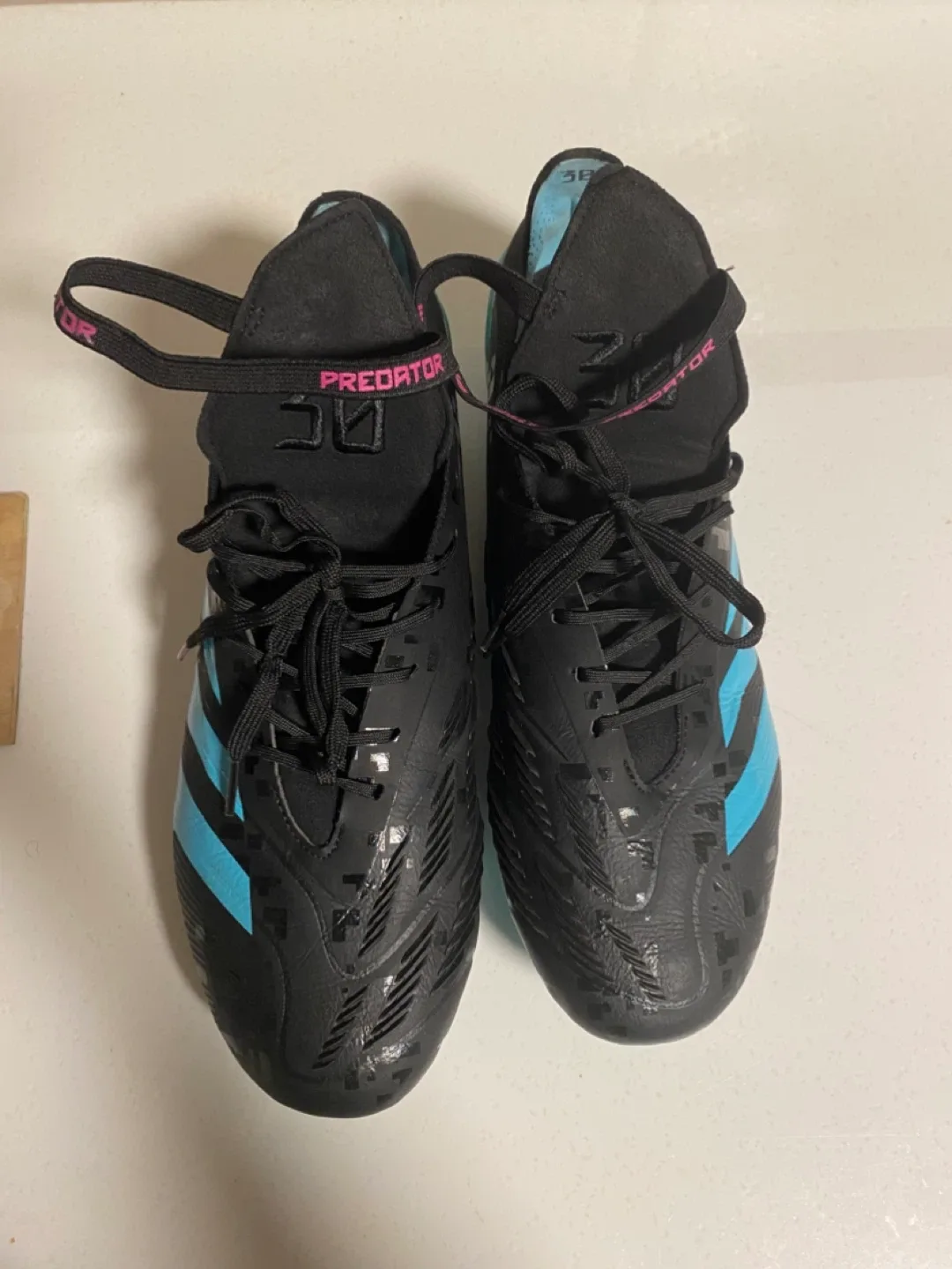 Adidas Predator Elite FG Foldover Tongue FG Black/Turquoise image indicator(8)