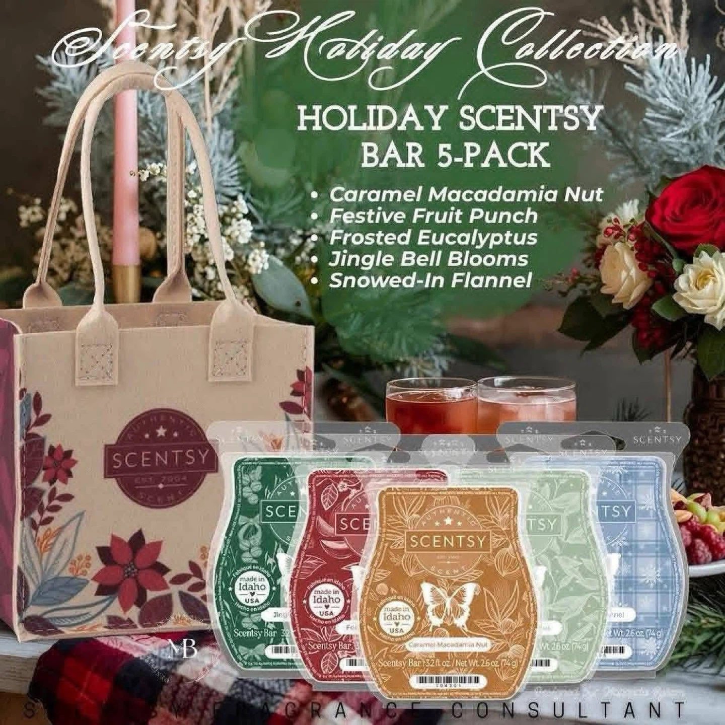 Scentsy Holiday 5 Pack!