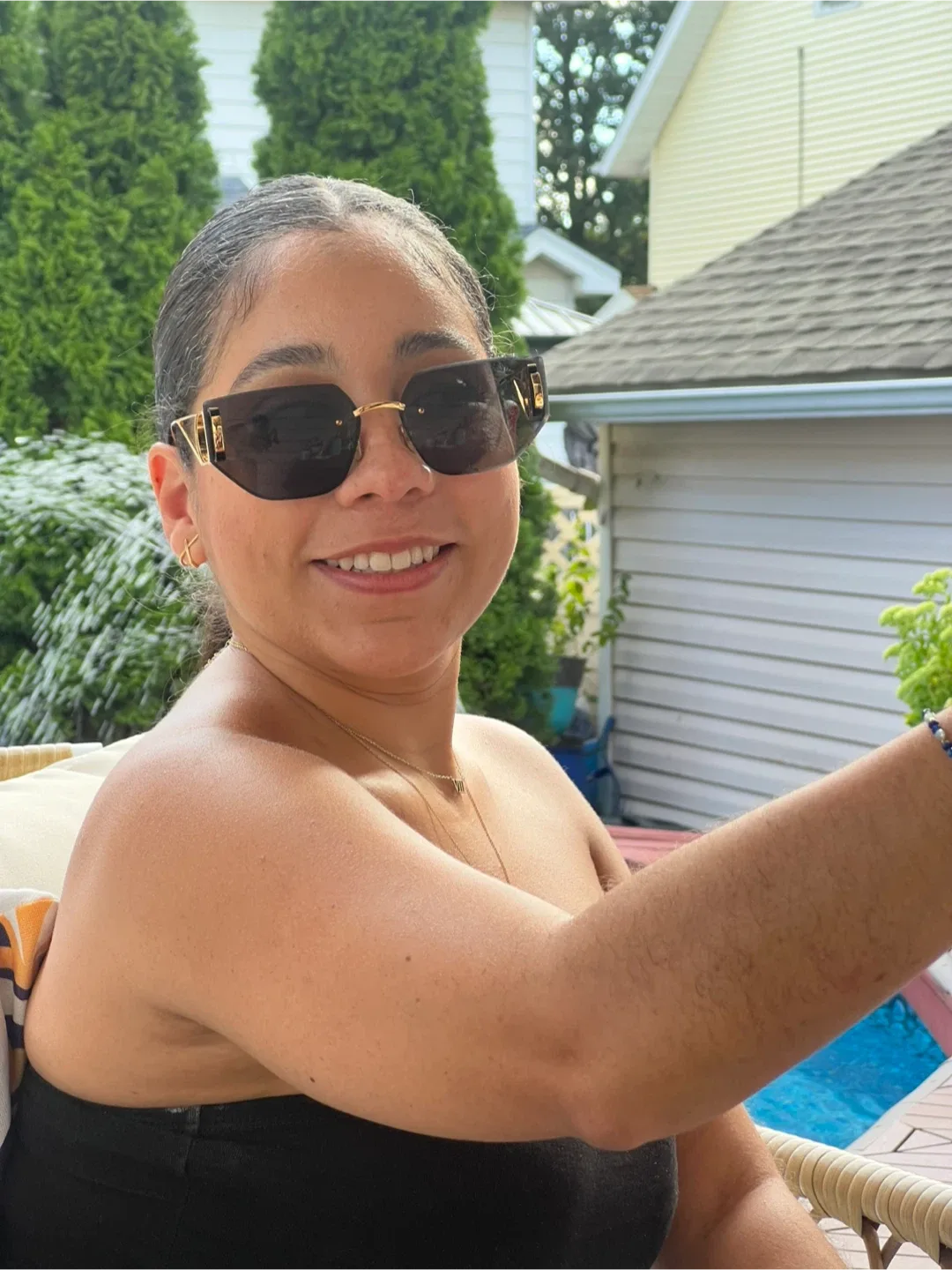 Sunglasses. Top of the top. image indicator(5)