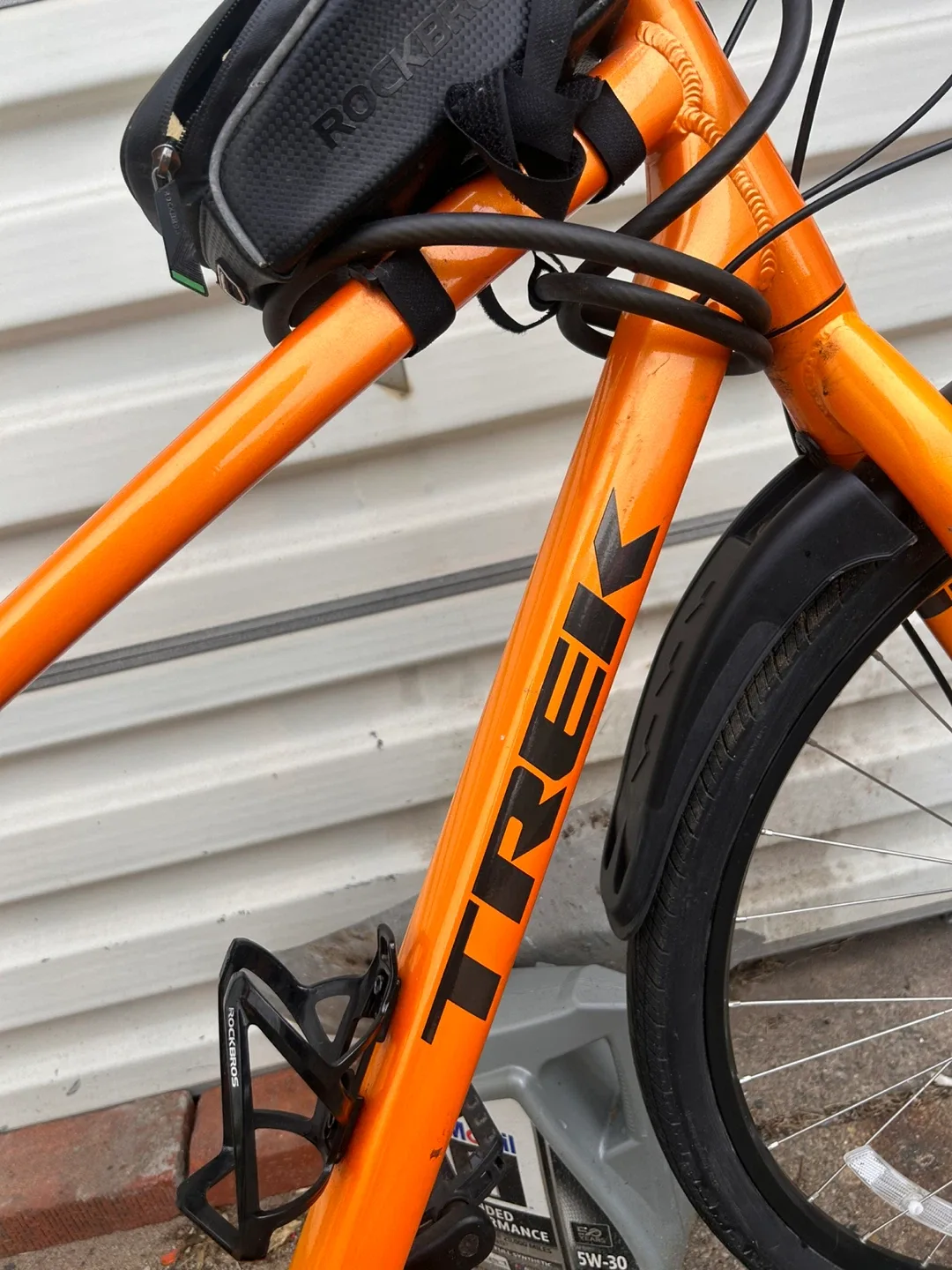 Trek Orange Hybrid Bike image indicator(4)