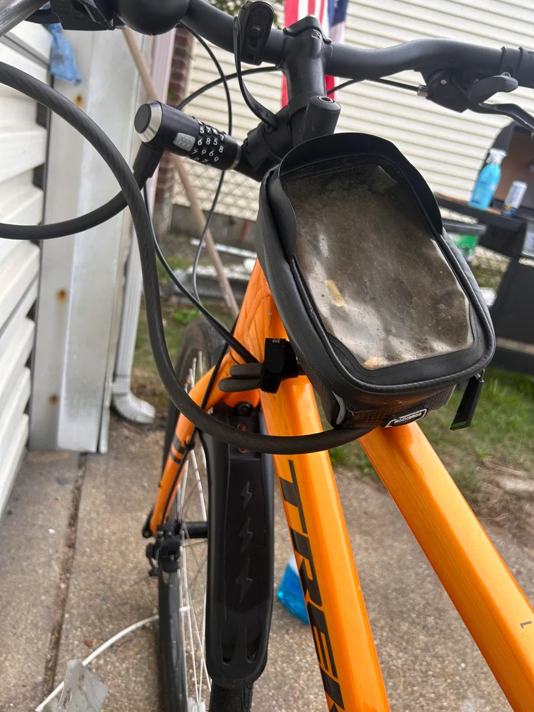 Trek Orange Hybrid Bike image indicator(3)