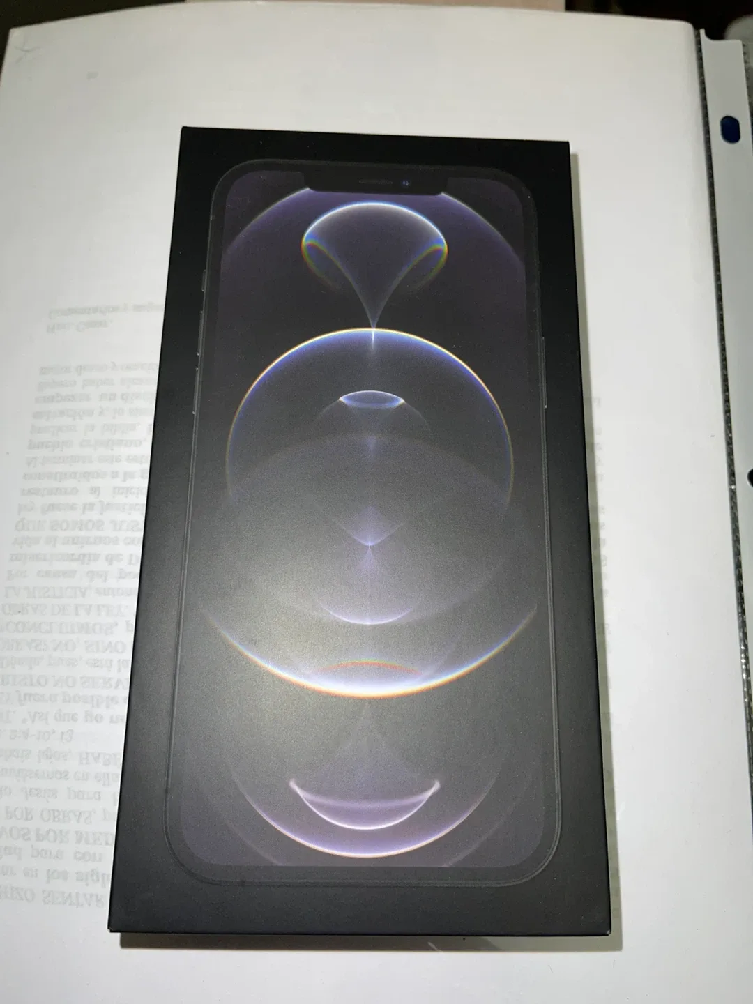 Unlocked IPhone 12 Pro Max 128 GB w/ Case LNIB image indicator(2)