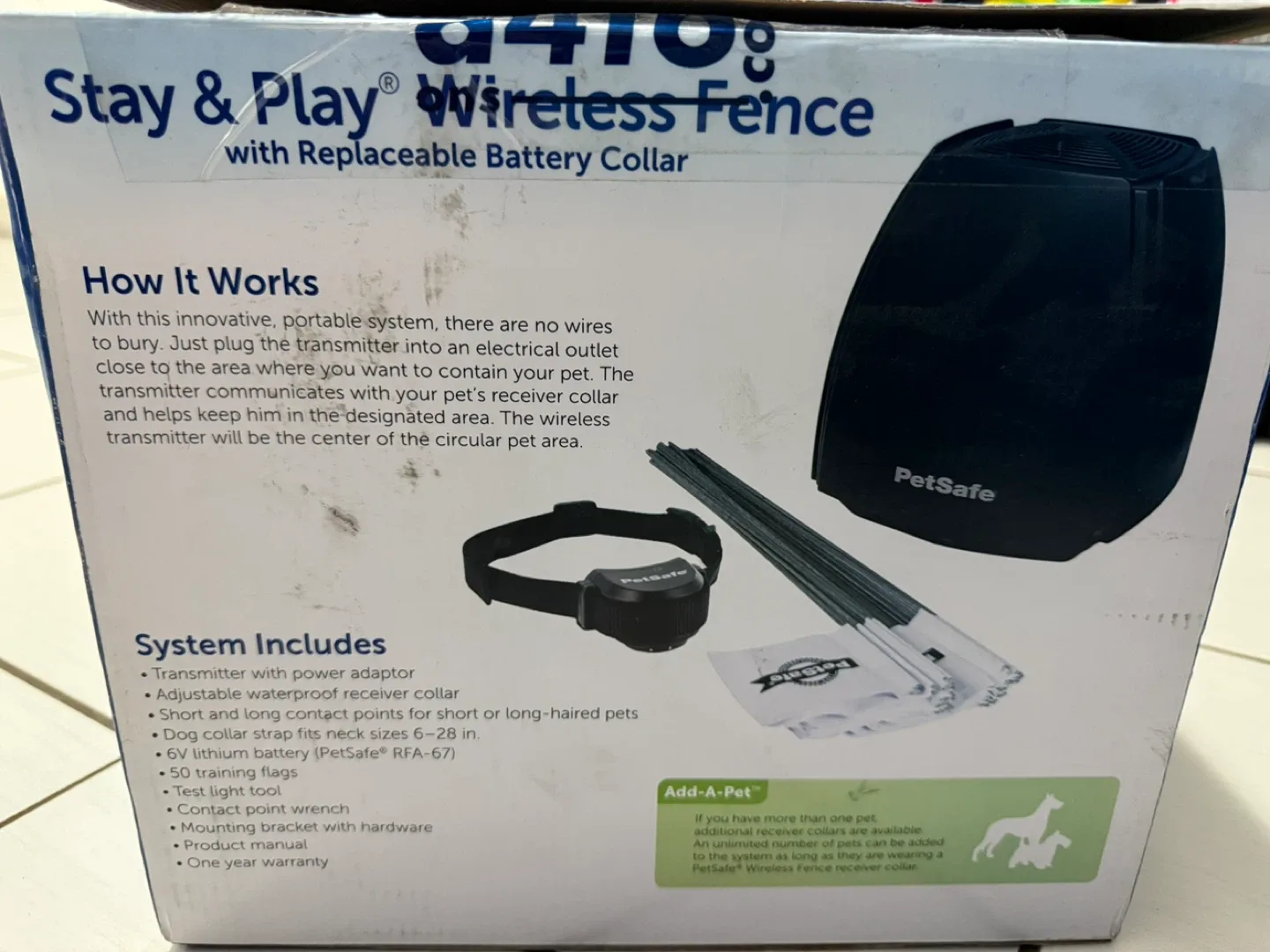 PetSafe Stay & Play Wireless Fence with Replaceable Battery Col image indicator(9)