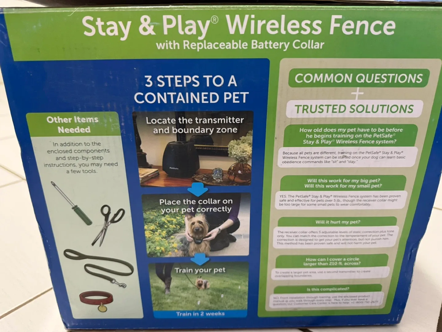 PetSafe Stay & Play Wireless Fence with Replaceable Battery Col image indicator(10)