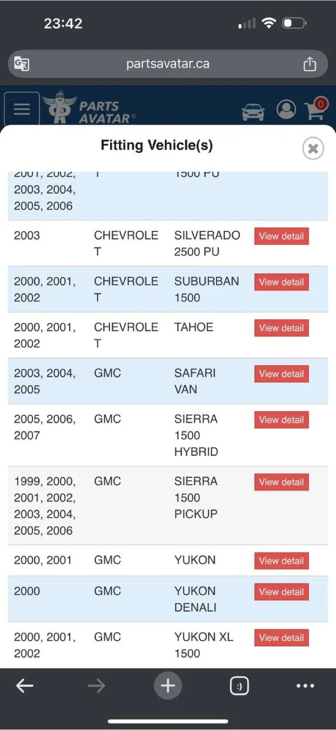 A-Premium Brake Rotors + Pads Set for Chevrolet, GMC, Hummer image indicator(8)
