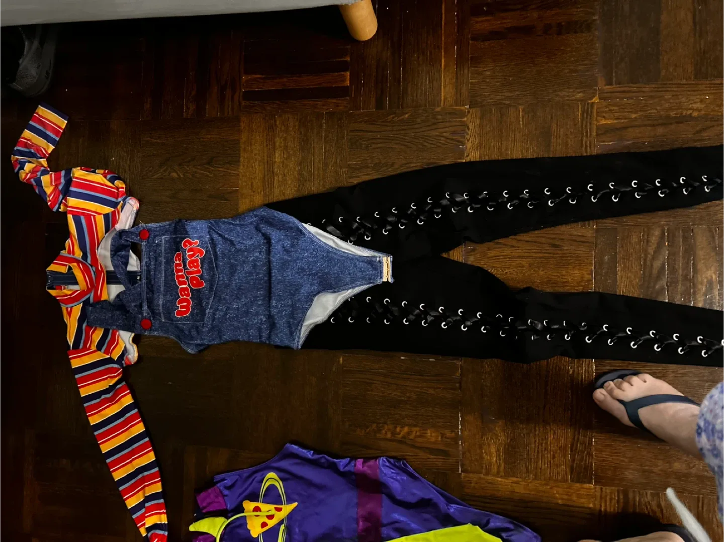 Todeeral Women's Halloween Costume Adult Chucky image indicator(4)