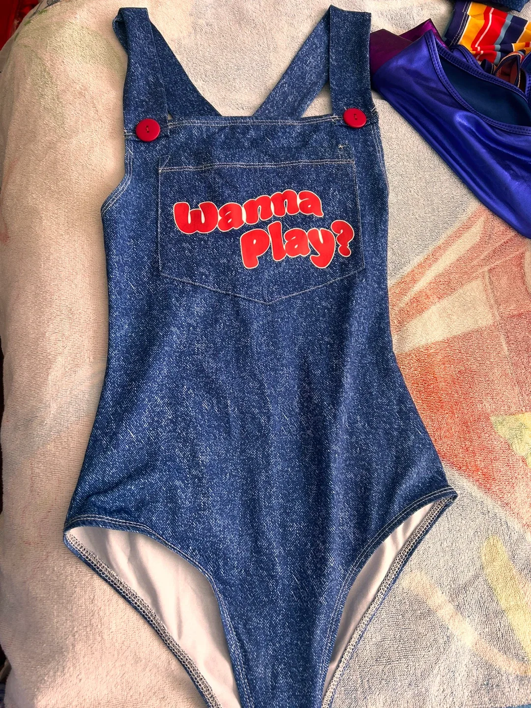 Todeeral Women's Halloween Costume Adult Chucky image indicator(6)