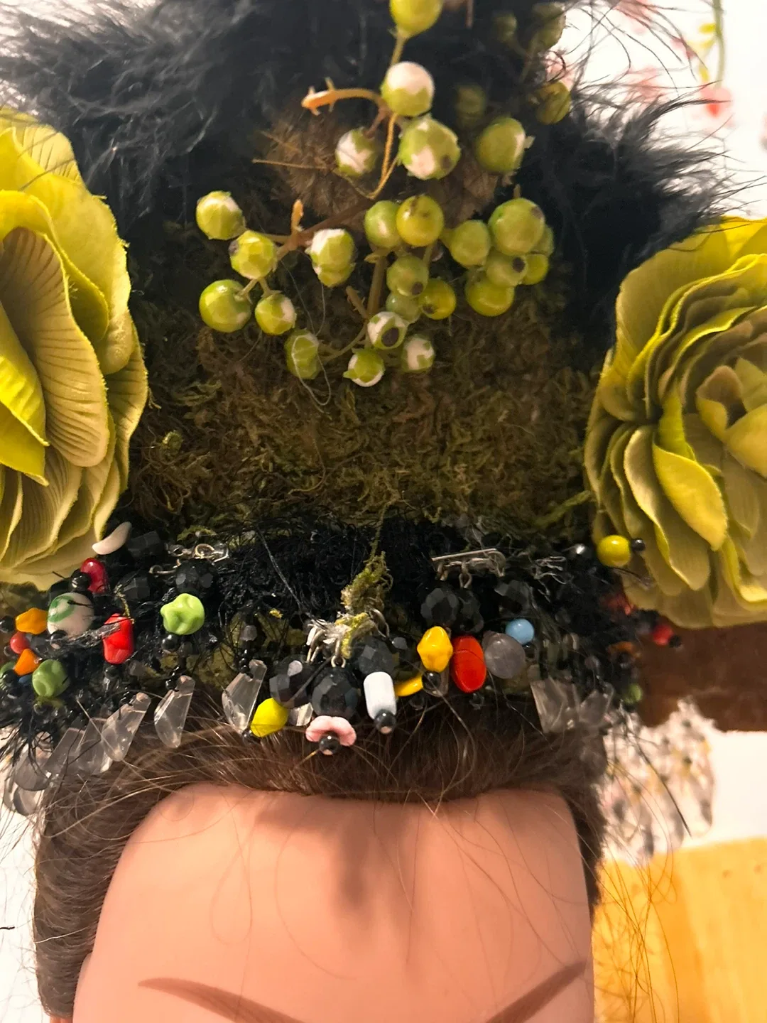 Halloween Flower Headband, Goddess Party Hair Accessory image indicator(5)