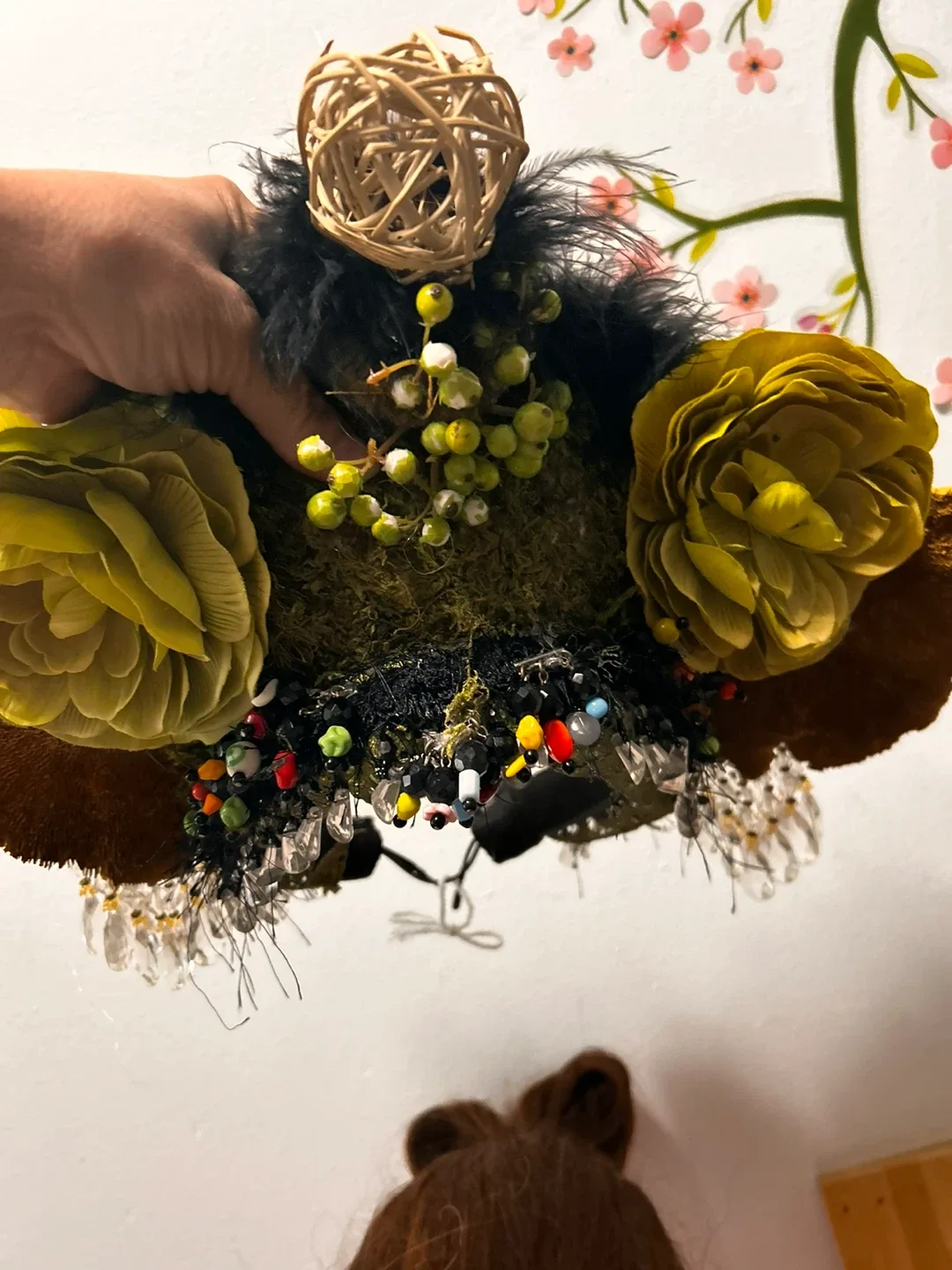 Halloween Flower Headband, Goddess Party Hair Accessory image indicator(7)