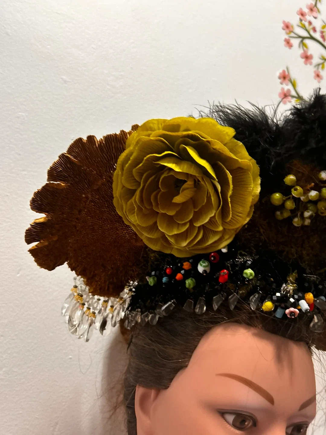 Halloween Flower Headband, Goddess Party Hair Accessory image indicator(2)