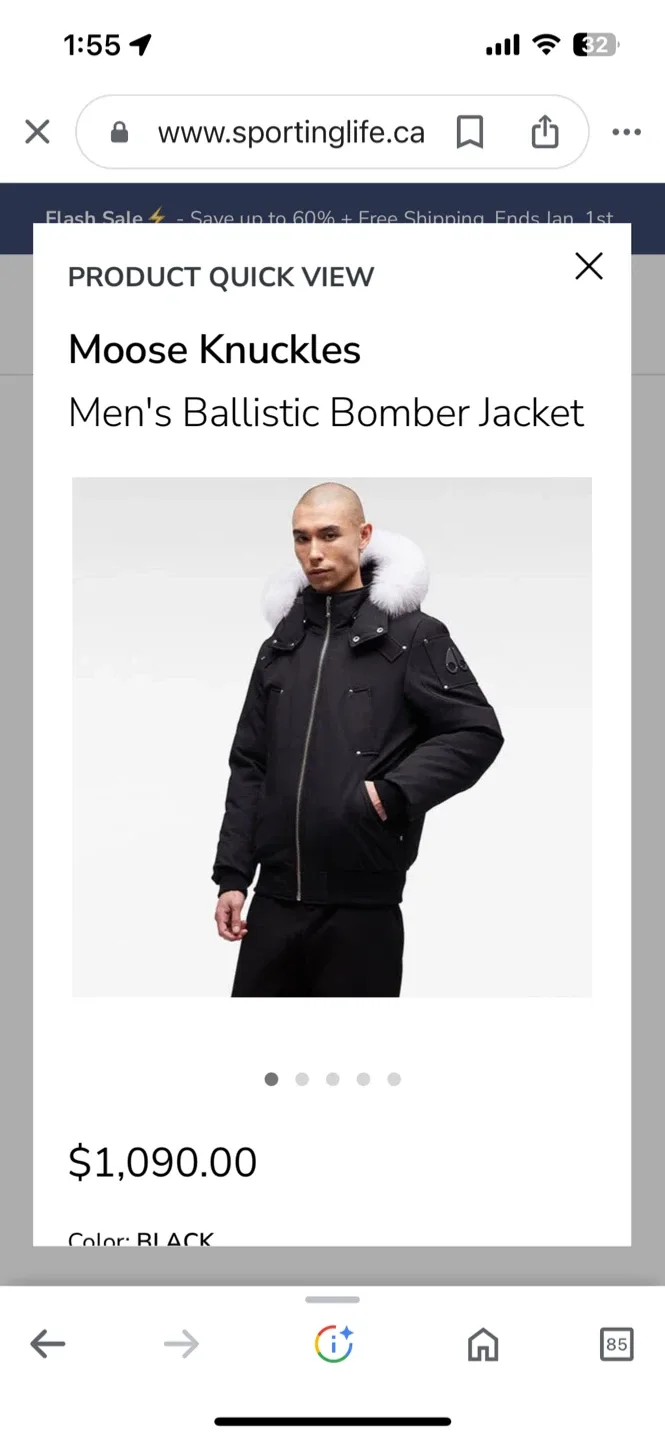 Moose Knuckles Bomber Jacket image indicator(2)