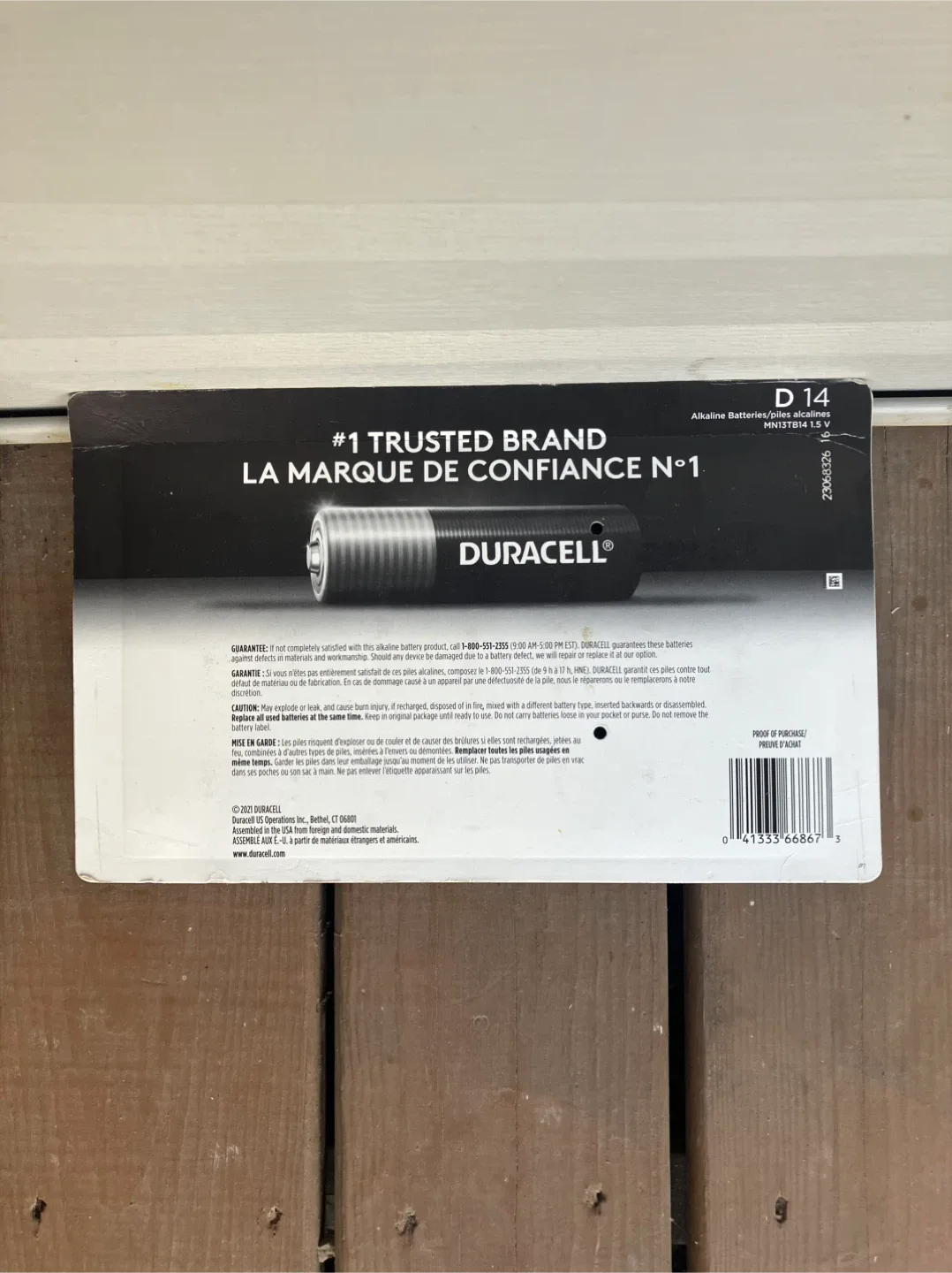 Duracell D Alkaline Batteries 14 Pack - Expiration March 2032 image indicator(6)