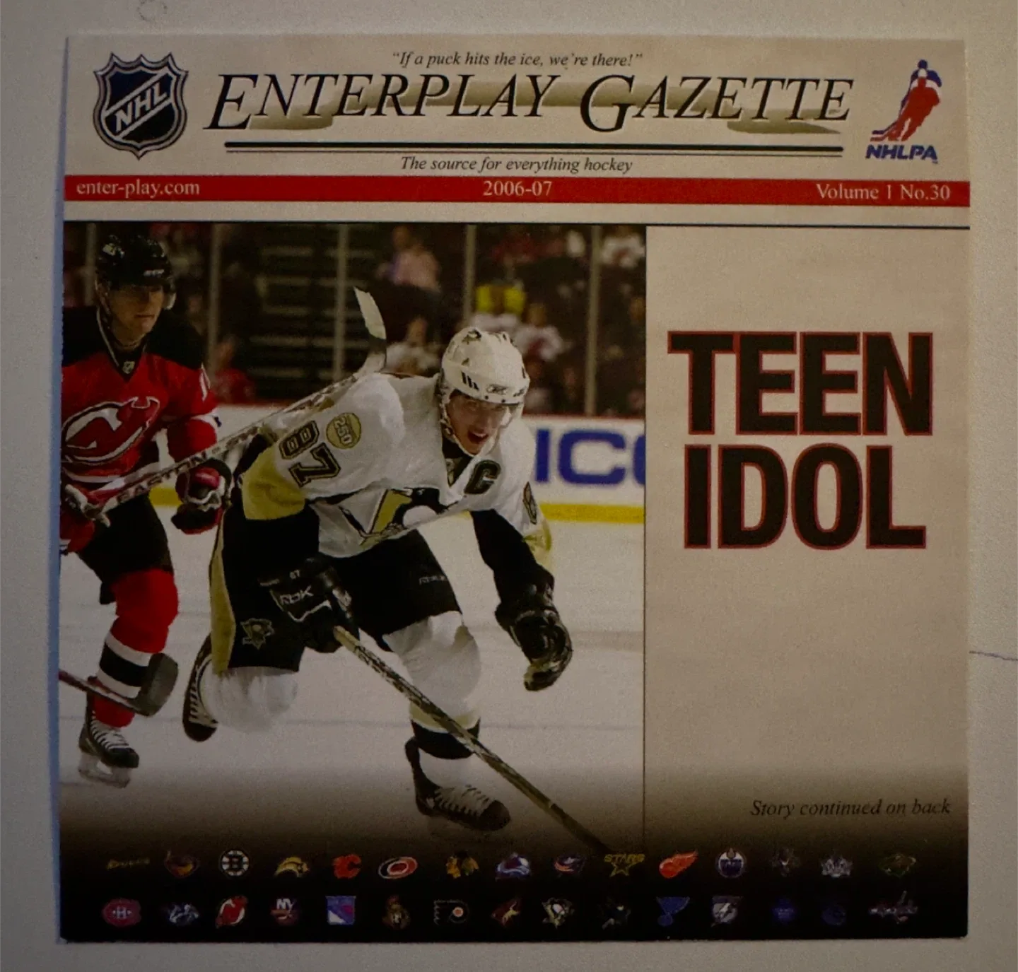 2 Collectible Sidney Crosby hockey cards image indicator(3)