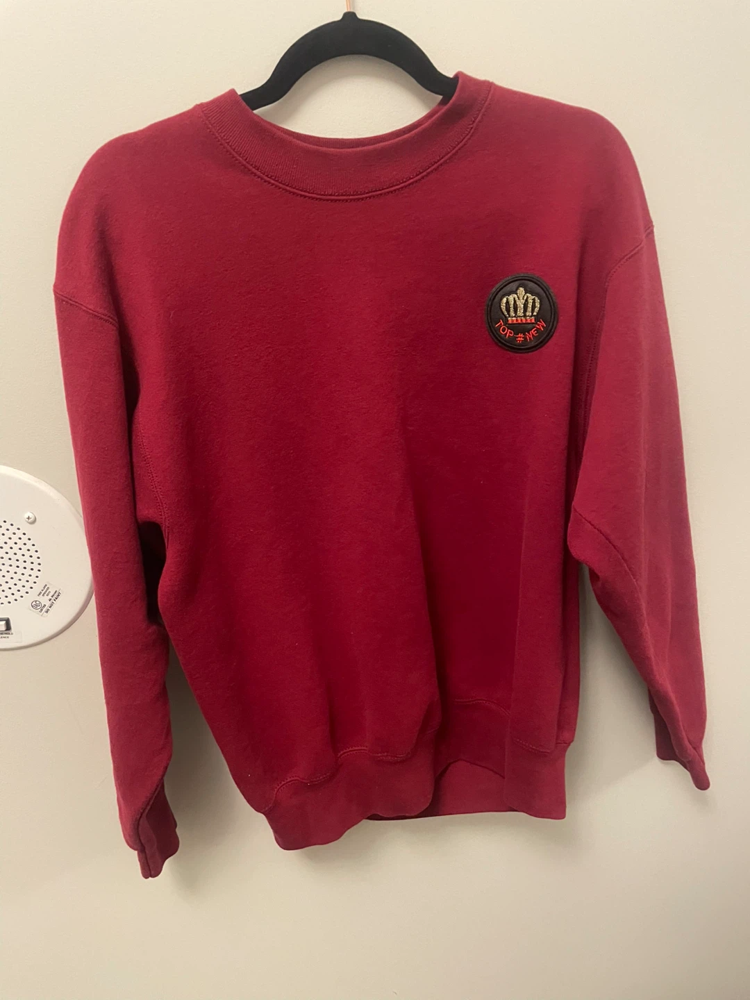 Red Crewneck Sweatshirt