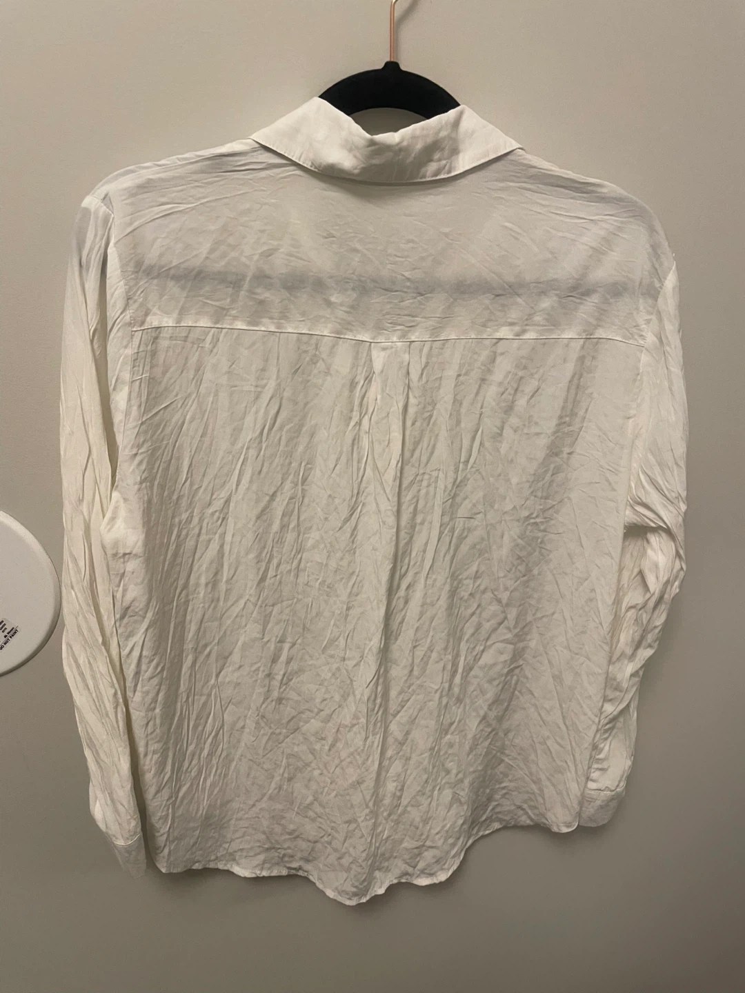 White Button-Up Shirt - photo 2