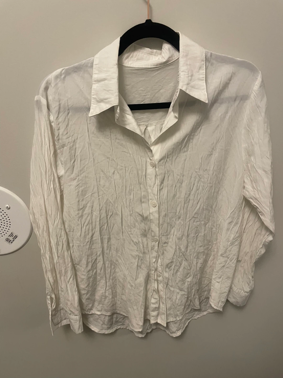 White Button-Up Shirt