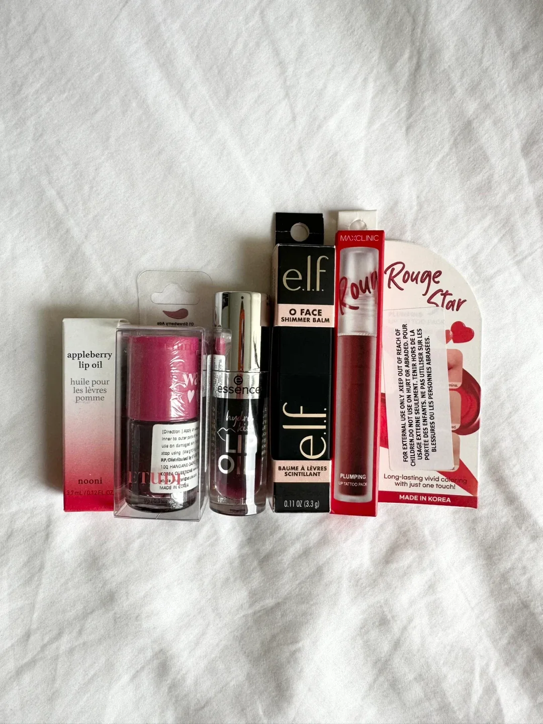 New Lip Product Bundle: e.l.f., Essence, NOONI, Etude thumbnail