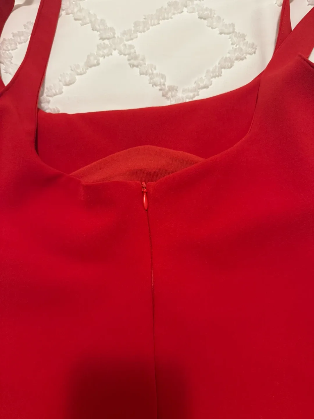 Zara Red Mini Dress - L image indicator(5)