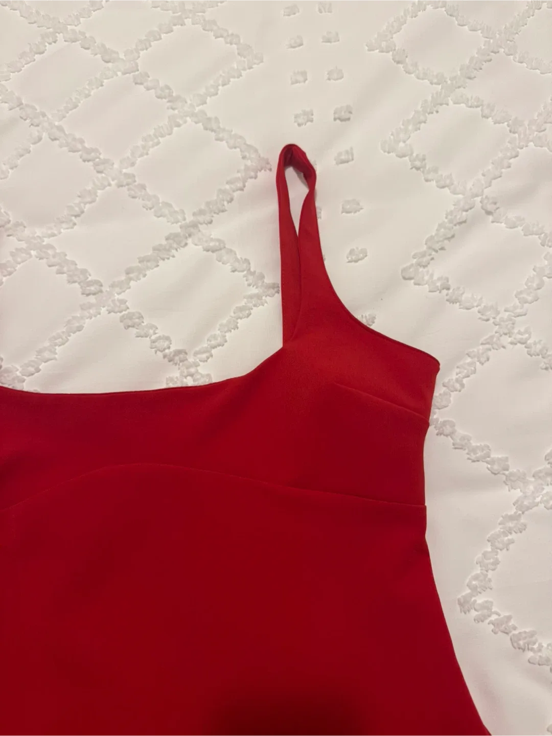 Zara Red Mini Dress - L image indicator(3)