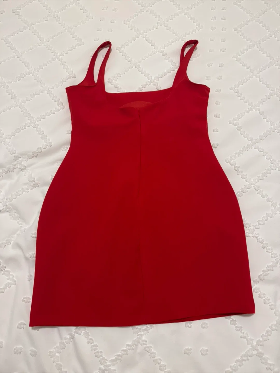 Zara Red Mini Dress - L image indicator(4)