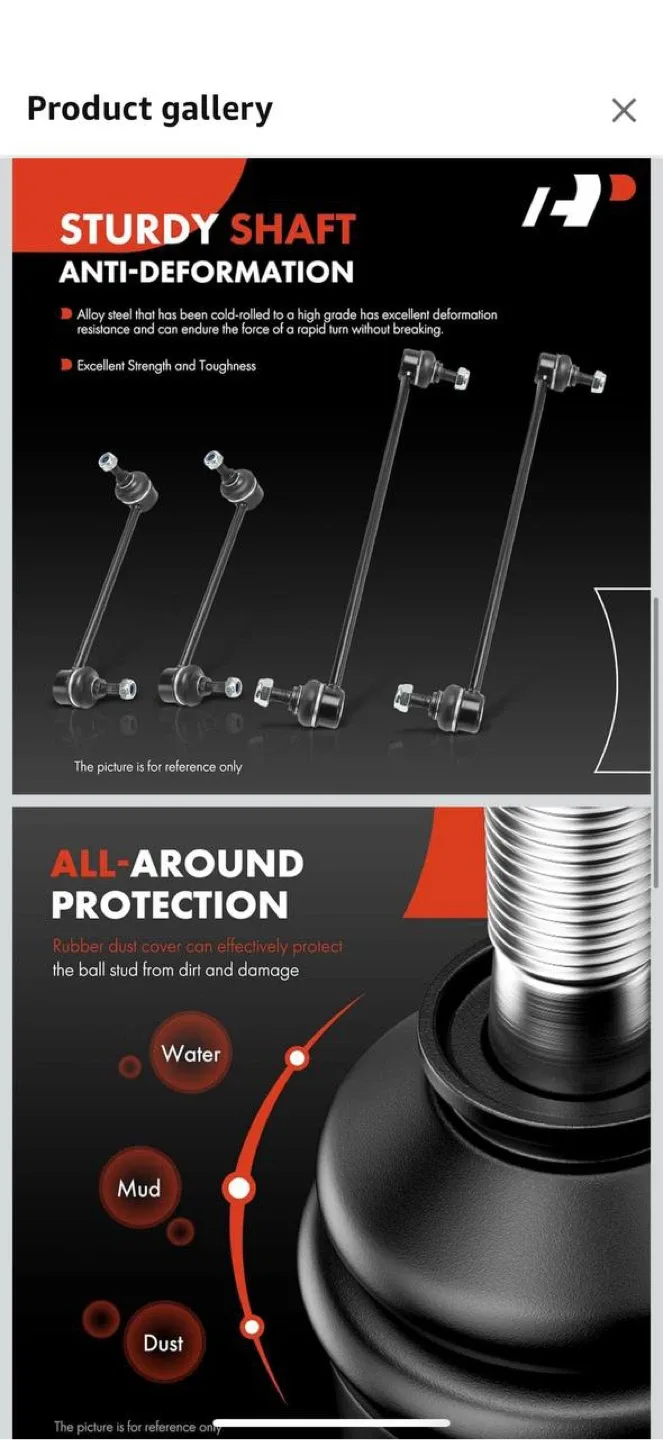 Honda Ridgeline – A-Premium Sway Bar Link Kit (Set of 4) ⚙️🚘 image indicator(4)