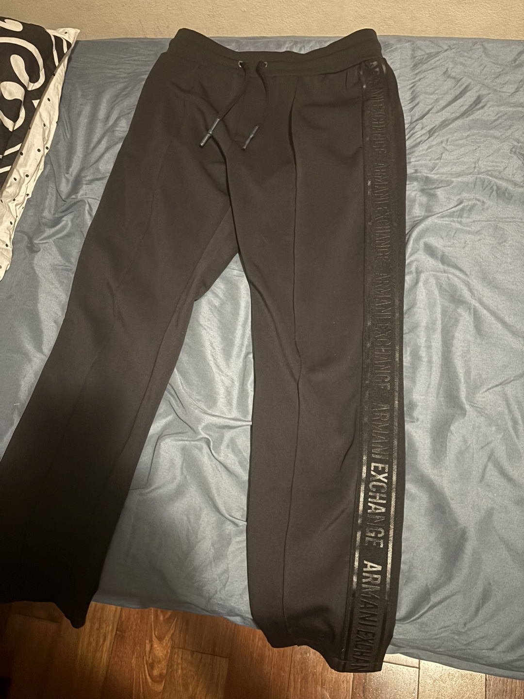 Armani Exchange Black Joggers - Size S