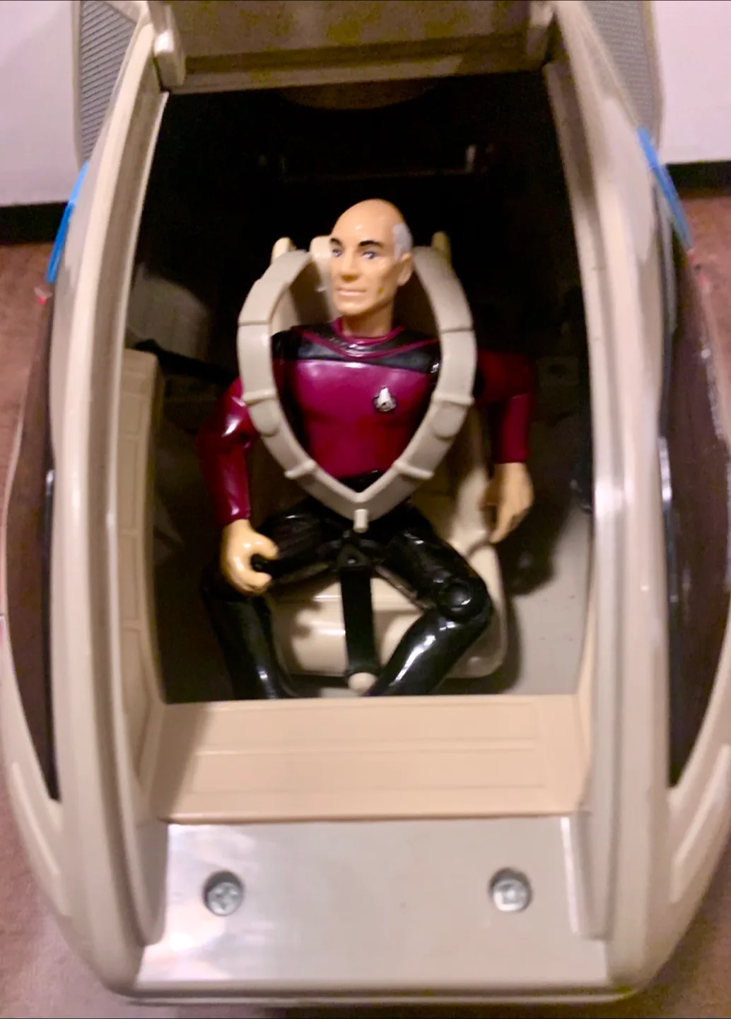 1992 Star Trek Shuttlecraft Goddard & Figures image indicator(2)