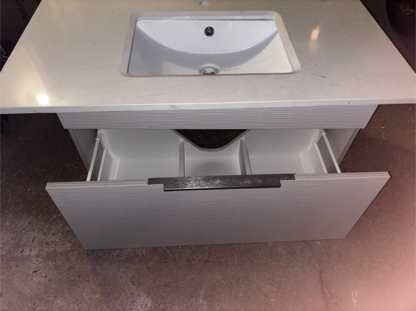 Bathroom Vanity with Sink and Storage