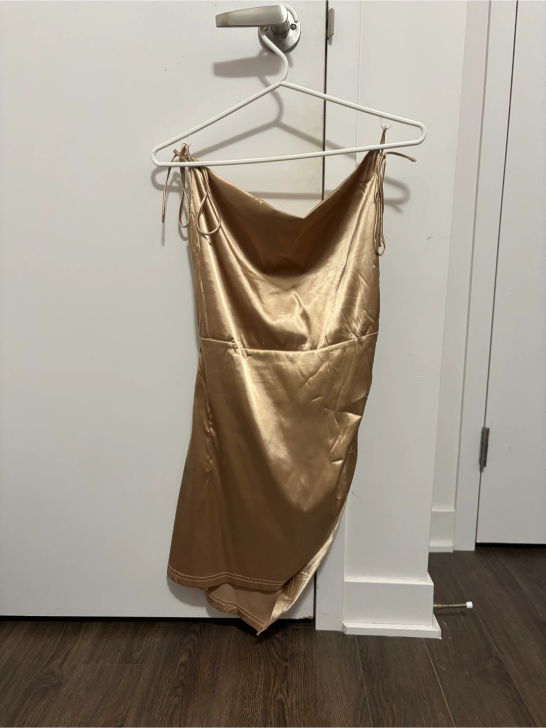 CIDER Gold Mini Dress - photo 3