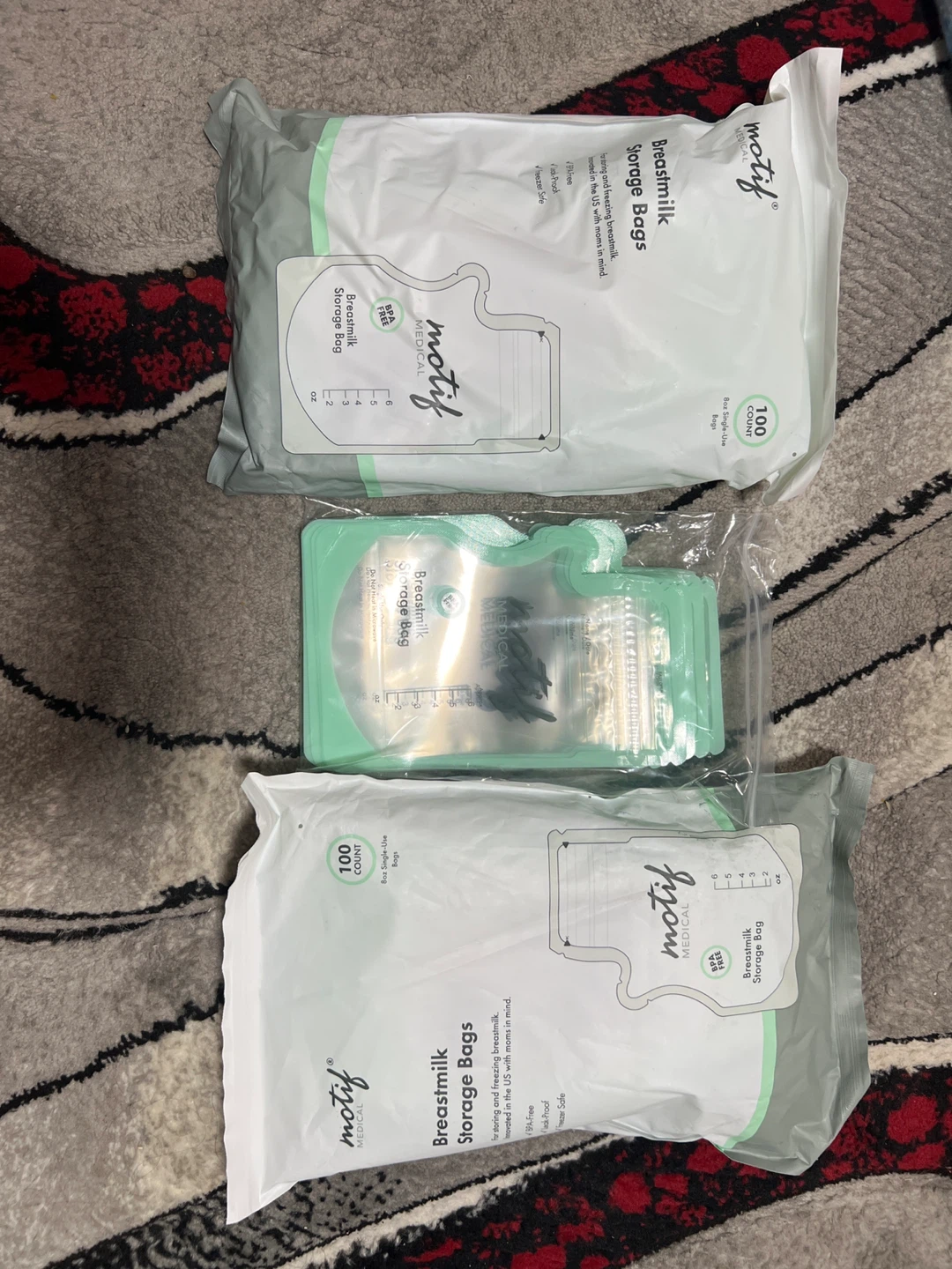 Motif Medical Breastmilk Storage Bags (100 count)