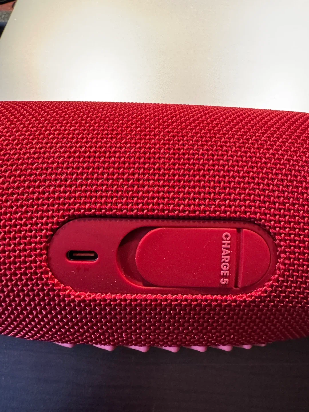 JBL Charge 5 Red Portable Bluetooth Speaker image indicator(5)