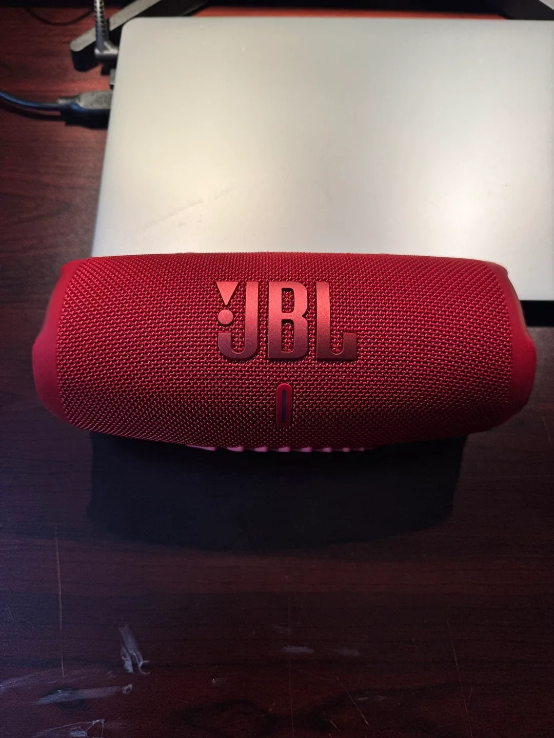 JBL Charge 5 Red Portable Bluetooth Speaker image indicator(8)