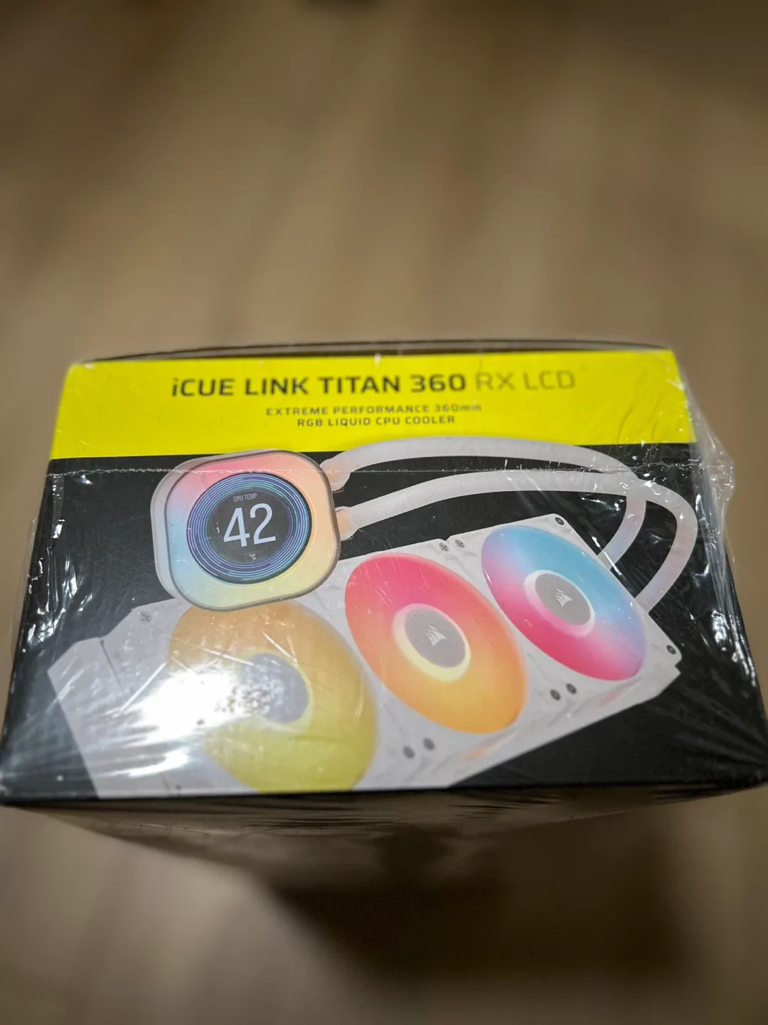 Corsair iCUE LINK TITAN 360 RX LCD CPU Liquid Cooler image indicator(3)