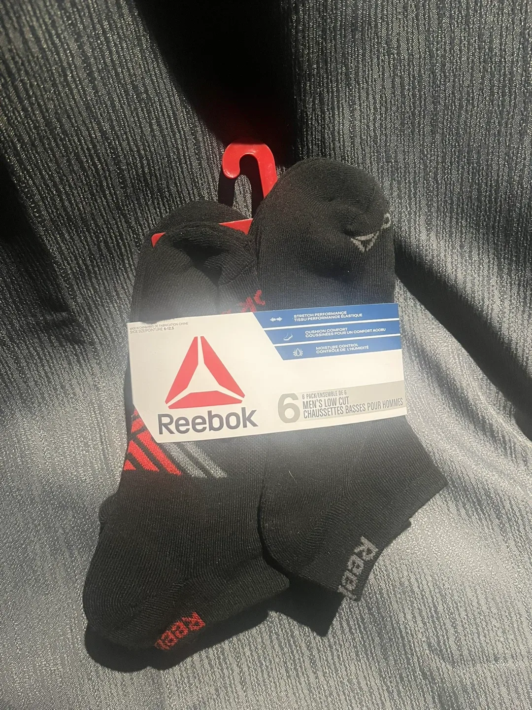 Reebok Men's Low Cut Socks - Size 8-12.5 thumbnail
